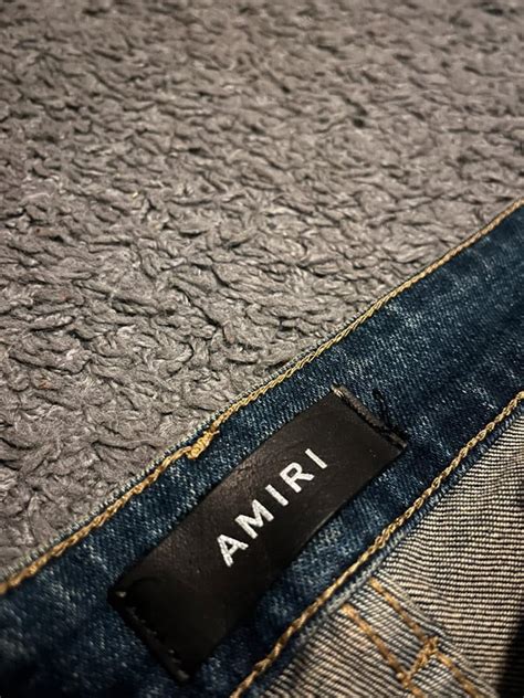 reddit replica amiri pants|real amiri jeans spotting.